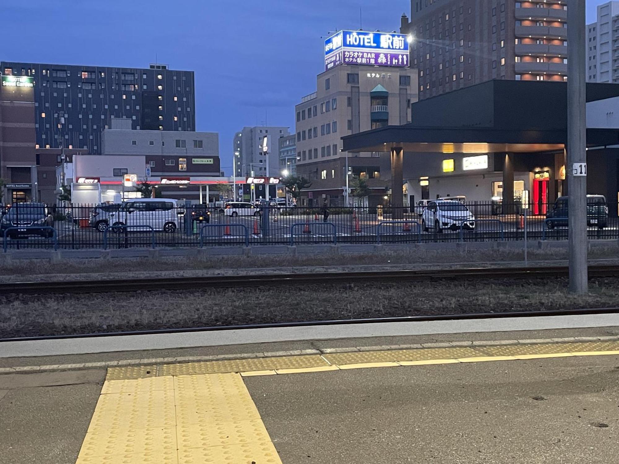 ホテル駅前 函館市 エクステリア 写真