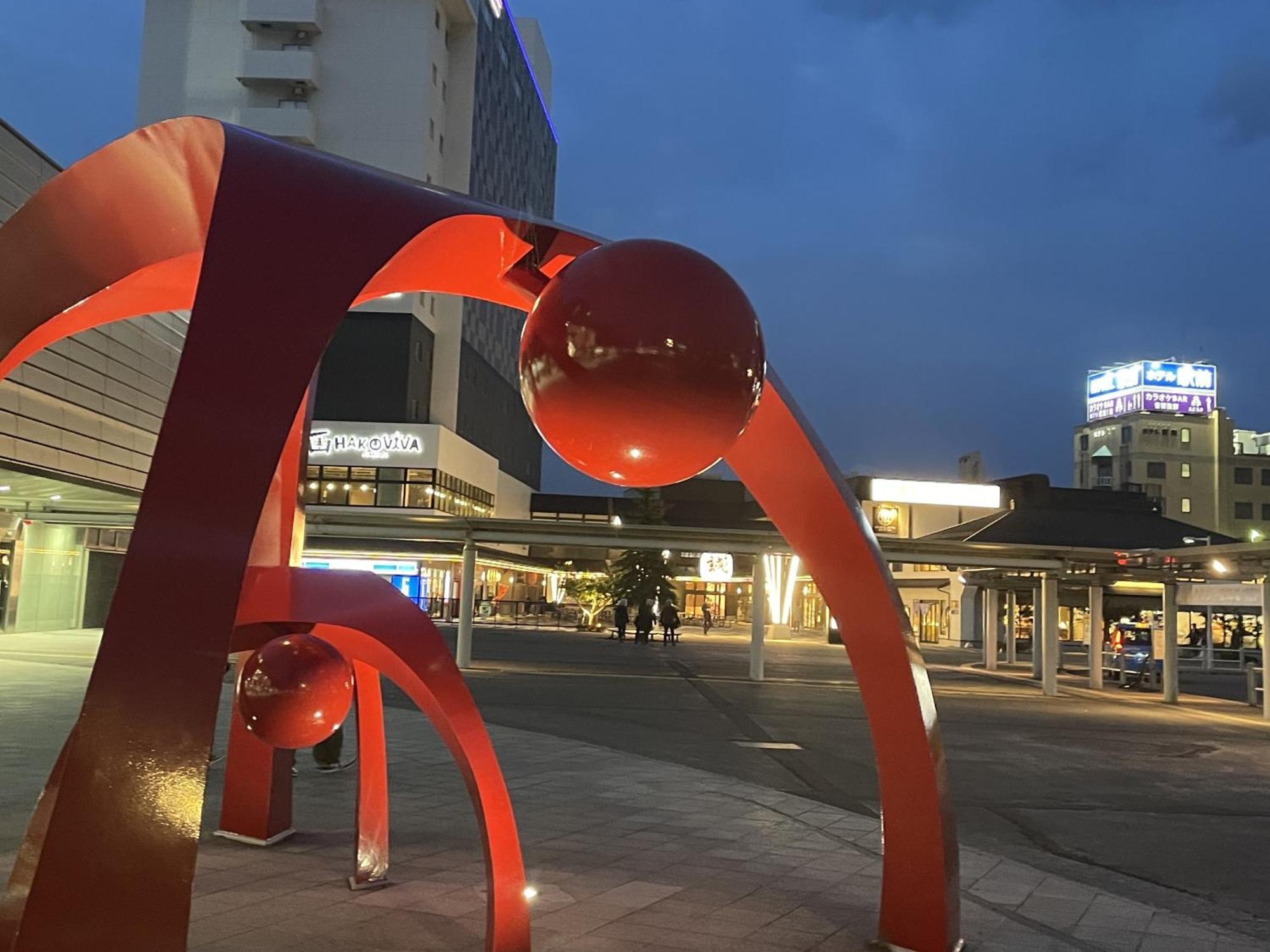 ホテル駅前 函館市 エクステリア 写真
